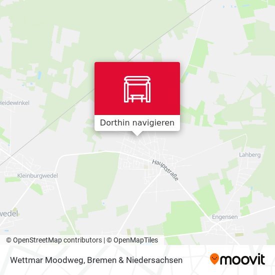 Wettmar Moodweg Karte