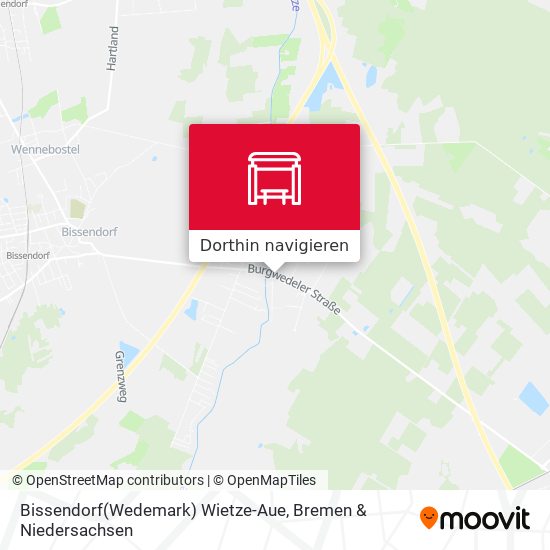 Bissendorf(Wedemark) Wietze-Aue Karte