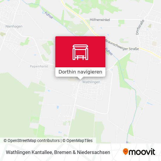 Wathlingen Kantallee Karte