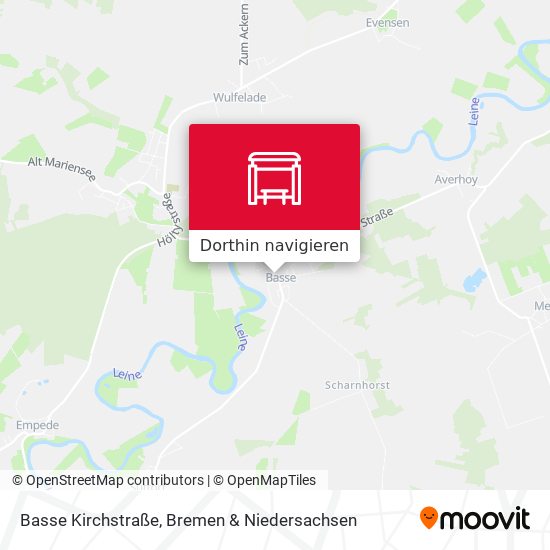 Basse Kirchstraße Karte