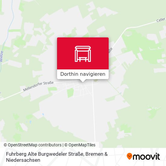 Fuhrberg Alte Burgwedeler Straße Karte