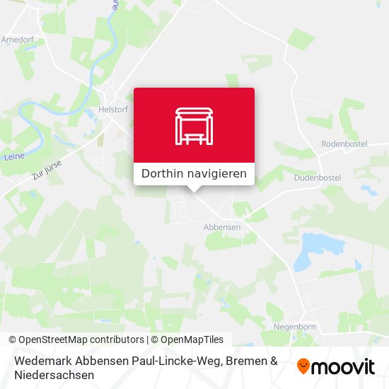Wedemark Abbensen Paul-Lincke-Weg Karte