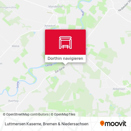 Luttmersen Kaserne Karte