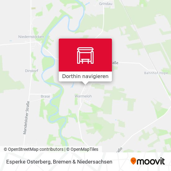 Esperke Osterberg Karte