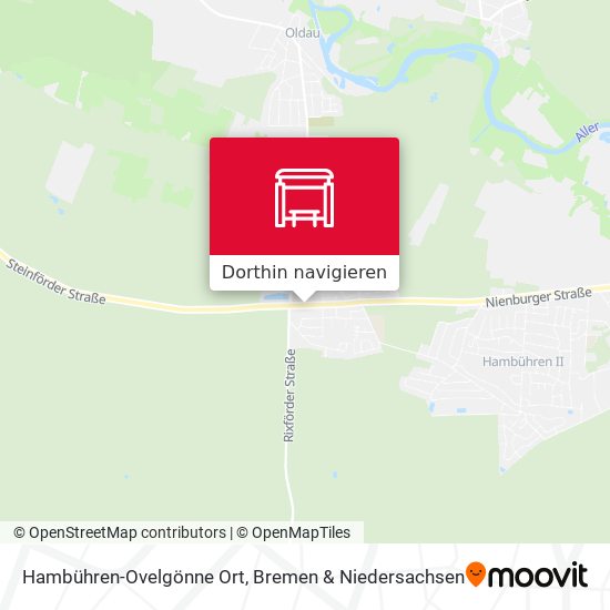 Hambühren-Ovelgönne Ort Karte