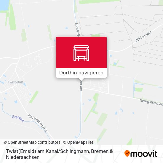 Twist(Emsld) am Kanal / Schlingmann Karte