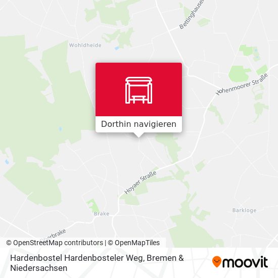 Hardenbostel Hardenbosteler Weg Karte