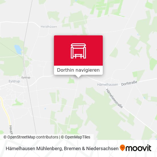 Hämelhausen Mühlenberg Karte