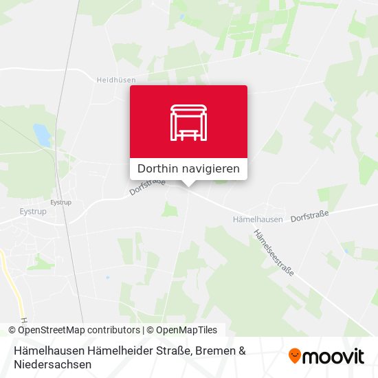 Hämelhausen Hämelheider Straße Karte
