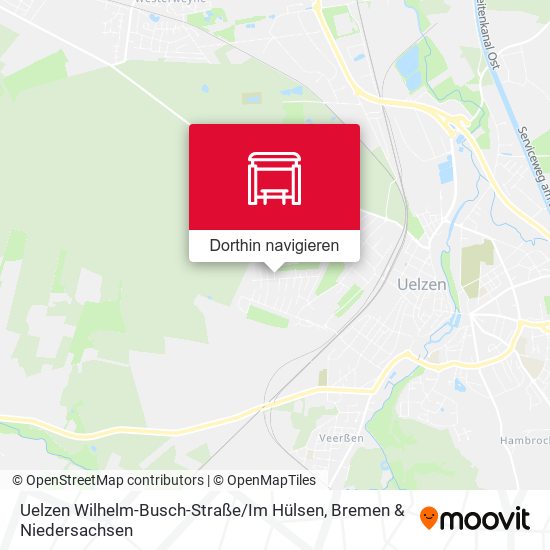 Uelzen Wilhelm-Busch-Straße / Im Hülsen Karte