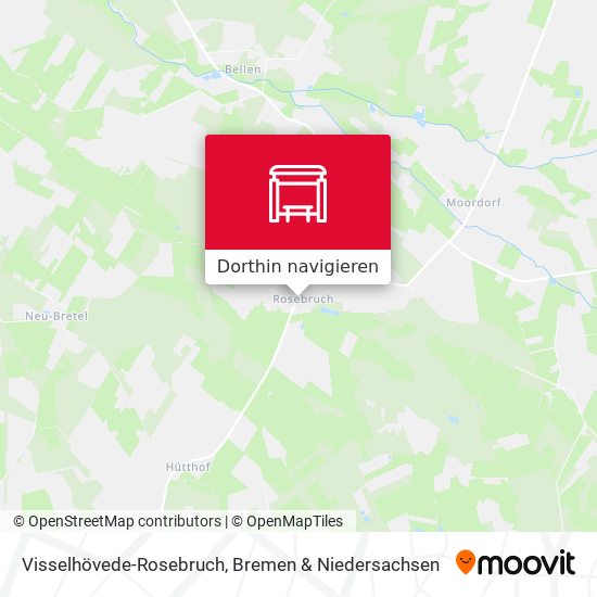 Visselhövede-Rosebruch Karte