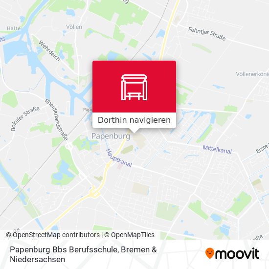 Papenburg Bbs Berufsschule Karte