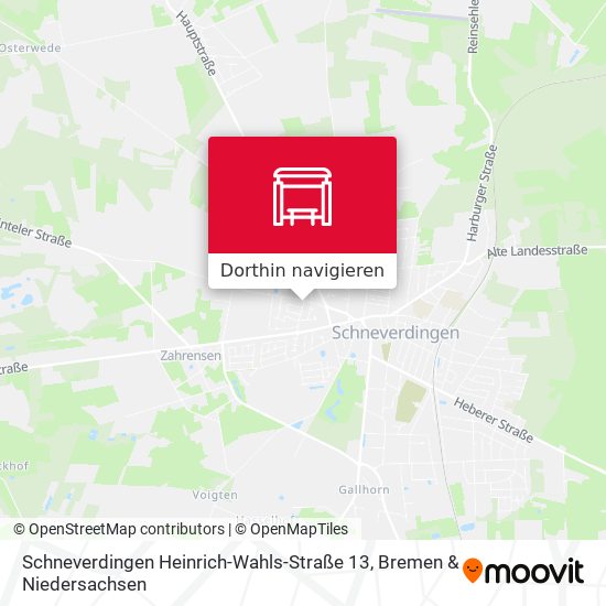 Schneverdingen Heinrich-Wahls-Straße 13 Karte