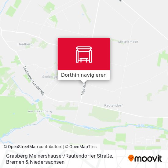 Grasberg Meinershauser / Rautendorfer Straße Karte