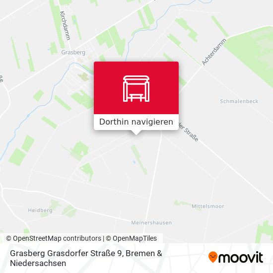 Grasberg Grasdorfer Straße 9 Karte