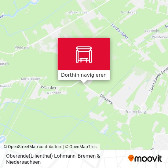 Oberende(Lilienthal) Lohmann Karte