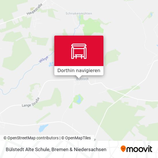 Bülstedt Alte Schule Karte