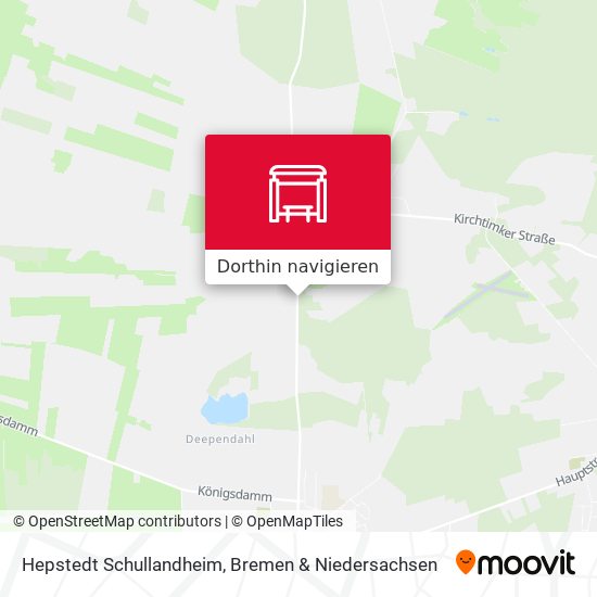 Hepstedt Schullandheim Karte