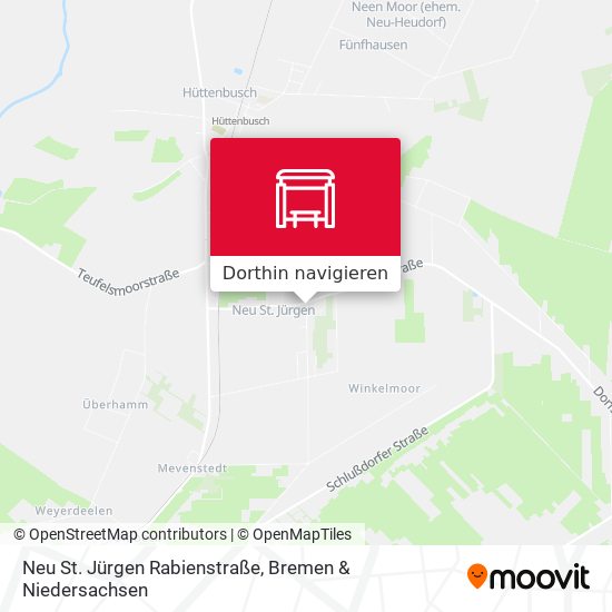 Neu St. Jürgen Rabienstraße Karte