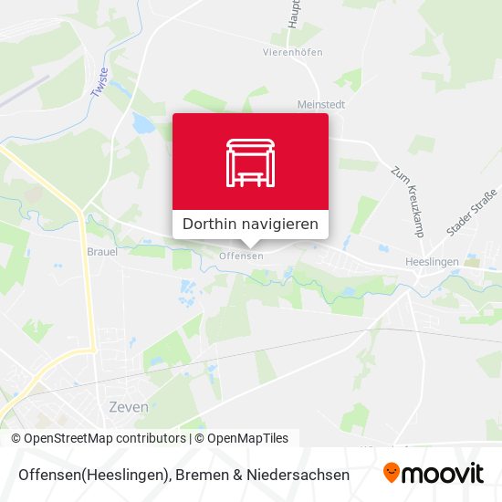 Offensen(Heeslingen) Karte