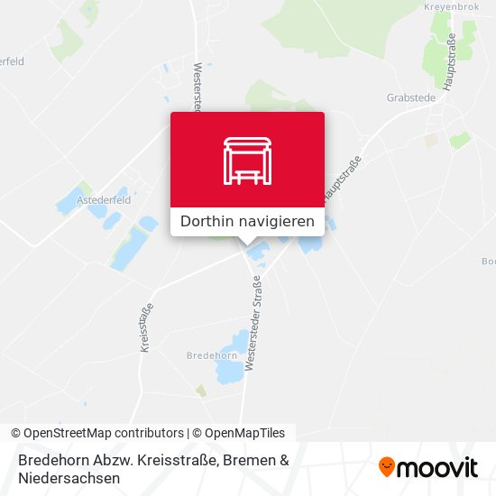 Bredehorn Abzw. Kreisstraße Karte