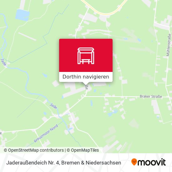 Jaderaußendeich Nr. 4 Karte