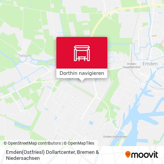 Emden(Ostfriesl) Dollartcenter Karte