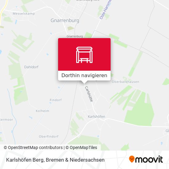 Karlshöfen Berg Karte
