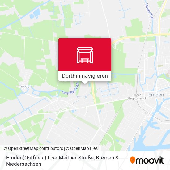 Emden(Ostfriesl) Lise-Meitner-Straße Karte