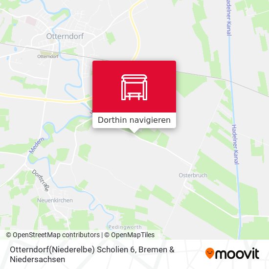 Otterndorf(Niederelbe) Scholien 6 Karte
