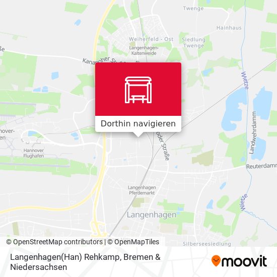 Langenhagen(Han) Rehkamp Karte