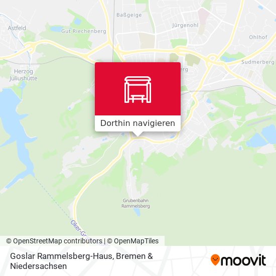 Goslar Rammelsberg-Haus Karte