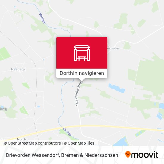 Drievorden Wessendorf Karte