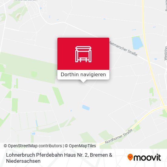 Lohnerbruch Pferdebahn Haus Nr. 2 Karte