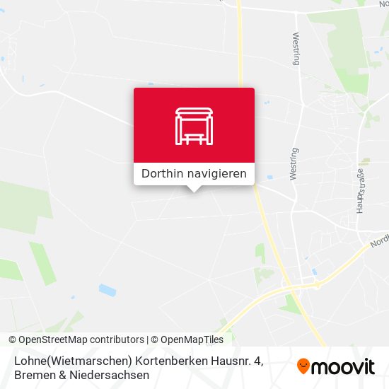 Lohne(Wietmarschen) Kortenberken Hausnr. 4 Karte