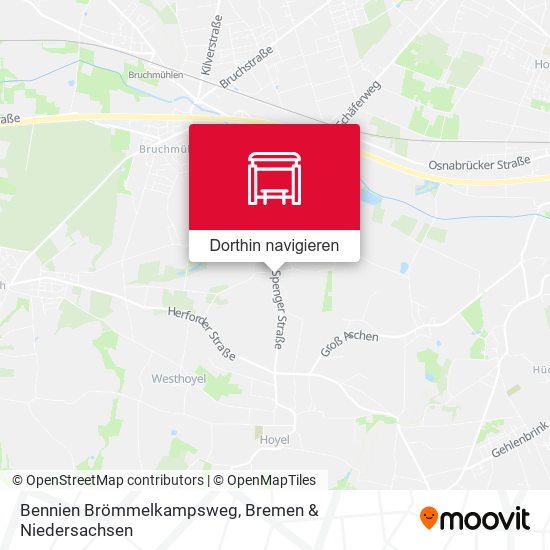 Bennien Brömmelkampsweg Karte