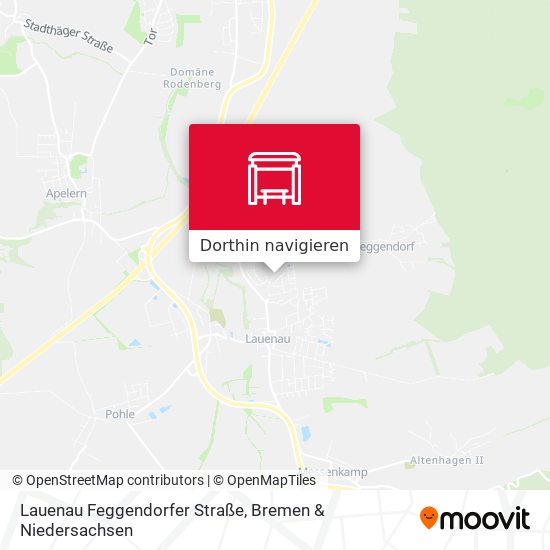 Lauenau Feggendorfer Straße Karte