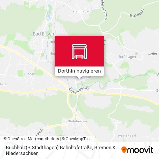 Buchholz(B Stadthagen) Bahnhofstraße Karte
