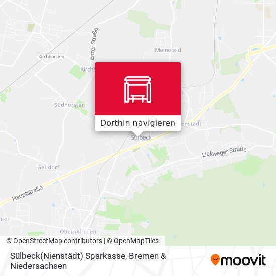 Sülbeck(Nienstädt) Sparkasse Karte