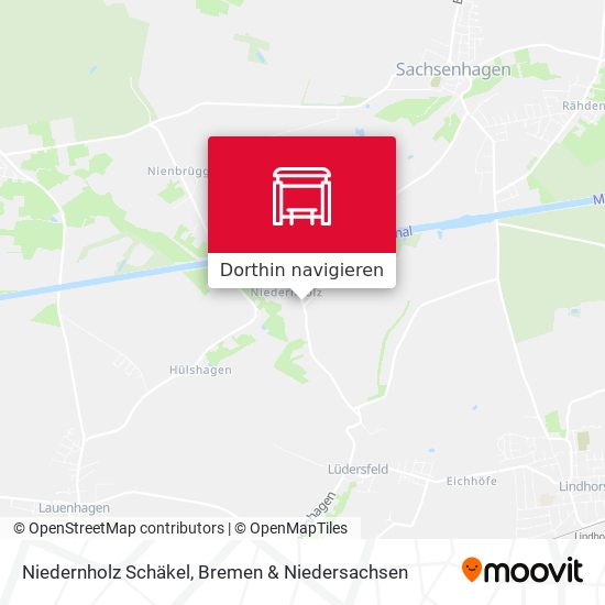 Niedernholz Schäkel Karte