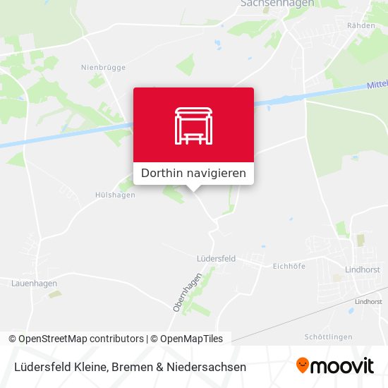 Lüdersfeld Kleine Karte