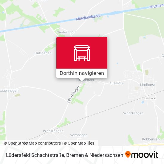 Lüdersfeld Schachtstraße Karte