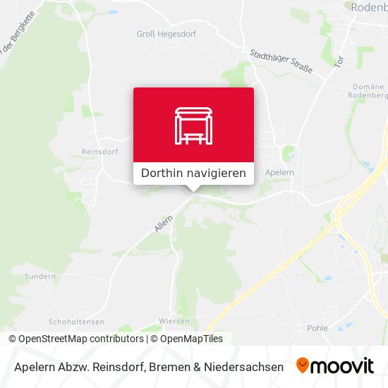 Apelern Abzw. Reinsdorf Karte