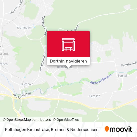Rolfshagen Kirchstraße Karte