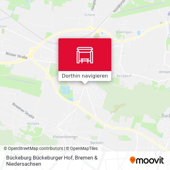 Bückeburg Bückeburger Hof Karte