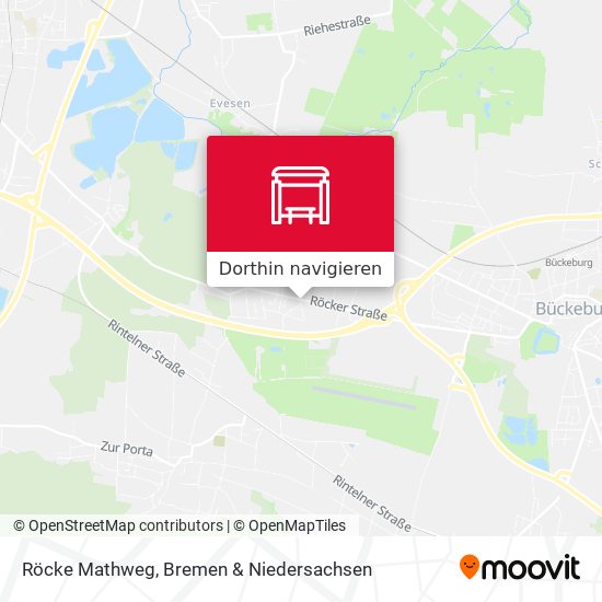 Röcke Mathweg Karte
