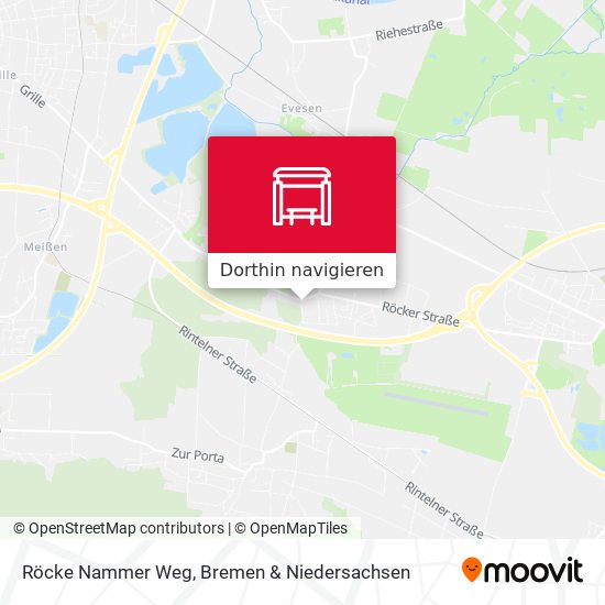 Röcke Nammer Weg Karte