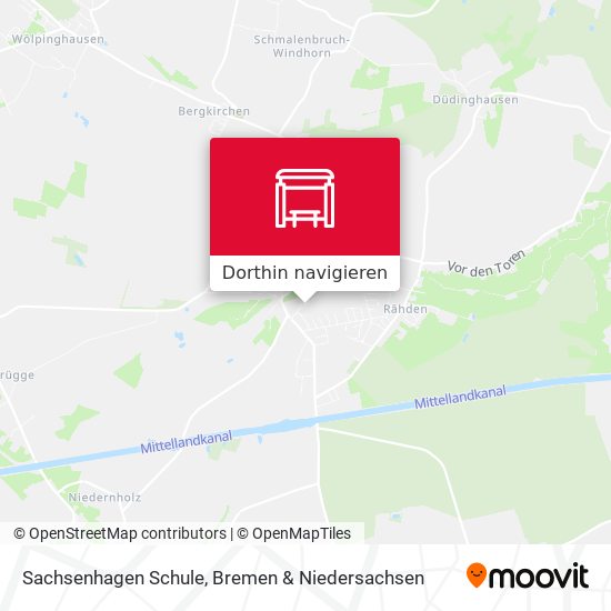 Sachsenhagen Schule Karte