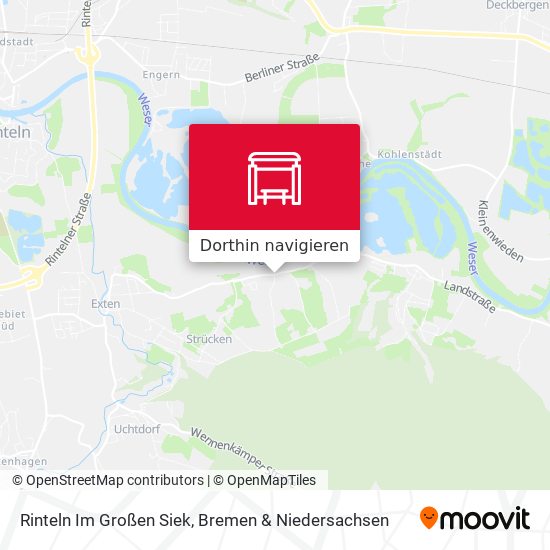 Rinteln Im Großen Siek Karte