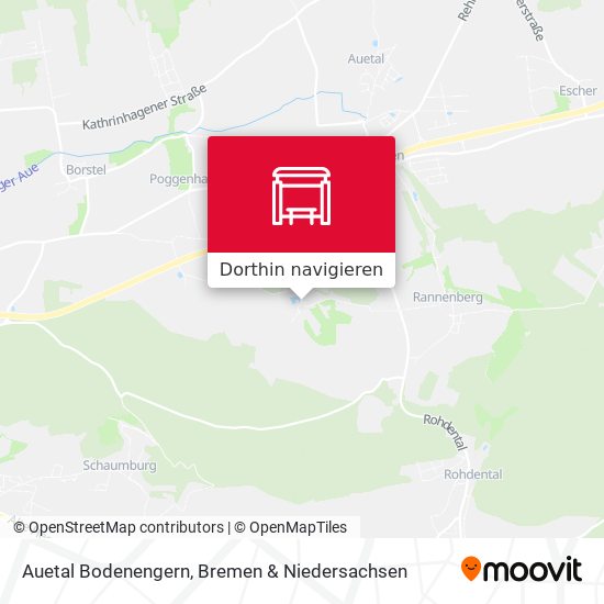 Auetal Bodenengern Karte